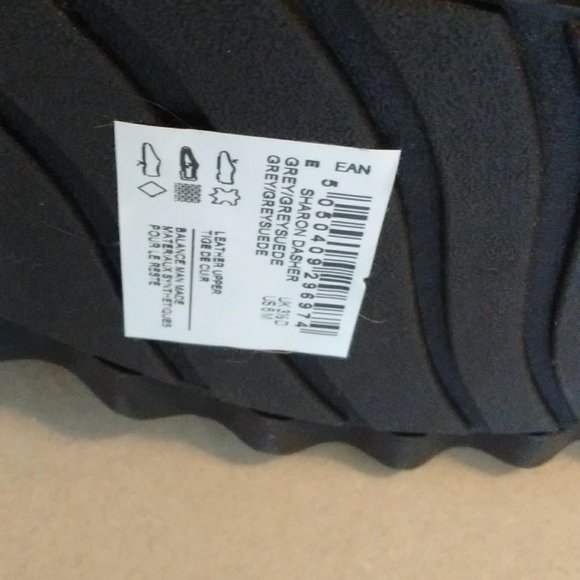 Clarks Collection Sharon Dasher Ladies Suede Slip on Loafer Shoes, Grey 6M - Picture 5 of 6